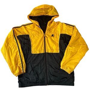 Vintage Starter Jacket Boys youth XL 18  90s Windbreaker Lightweight lined